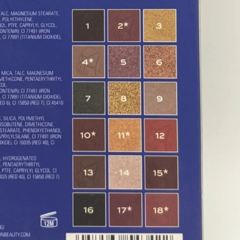 Revolution Eyeshadow Palette Duo: Naughty & Nice